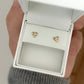 Australian 9ct Solid Gold Pebble Trio Earrings