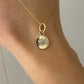 Australian 9ct Solid Gold and Salt & Pepper Pendant