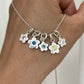 Daisy Chain Sapphire Necklace