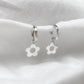 Daisy Chain Hoop Earrings