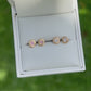 Australian 9ct Solid Gold Sapphire Pebble Studs