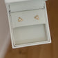 Australian 9ct Solid Gold Pebble Trio Earrings