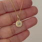 Australian 9ct Solid Gold and Salt & Pepper Pendant